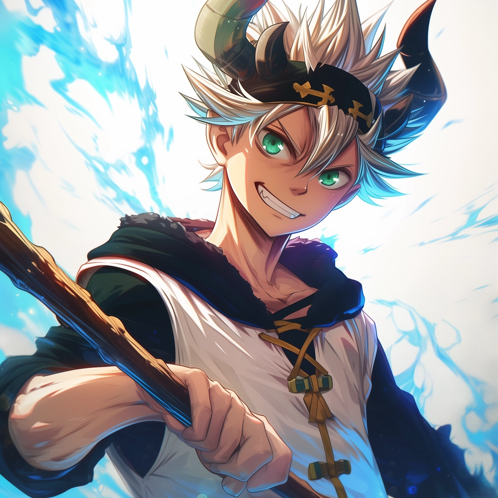 ảnh asta anime chibi 