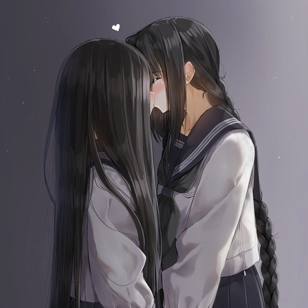 hình ảnh anime bách hợp ngọt ngào nhất 