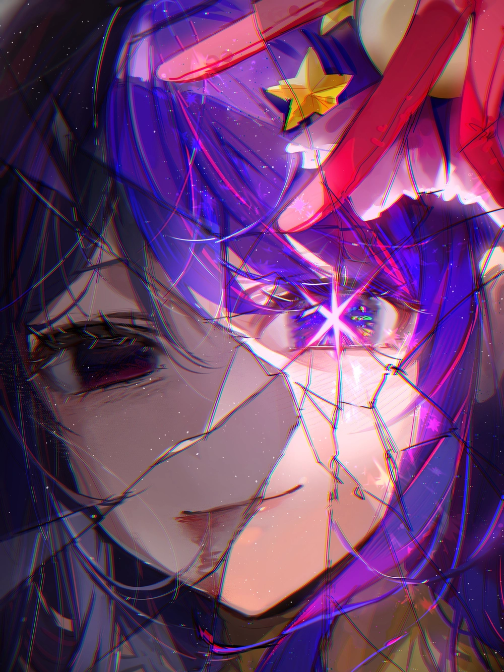 hình đẹp mắt anime hoshino ai 4k