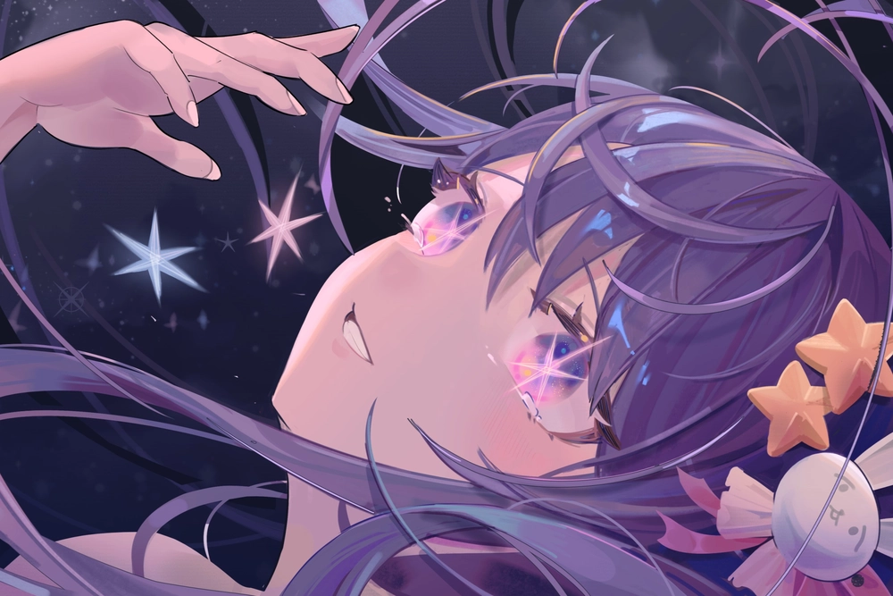 hình ảnh anime hoshino ai xinh đẹp 