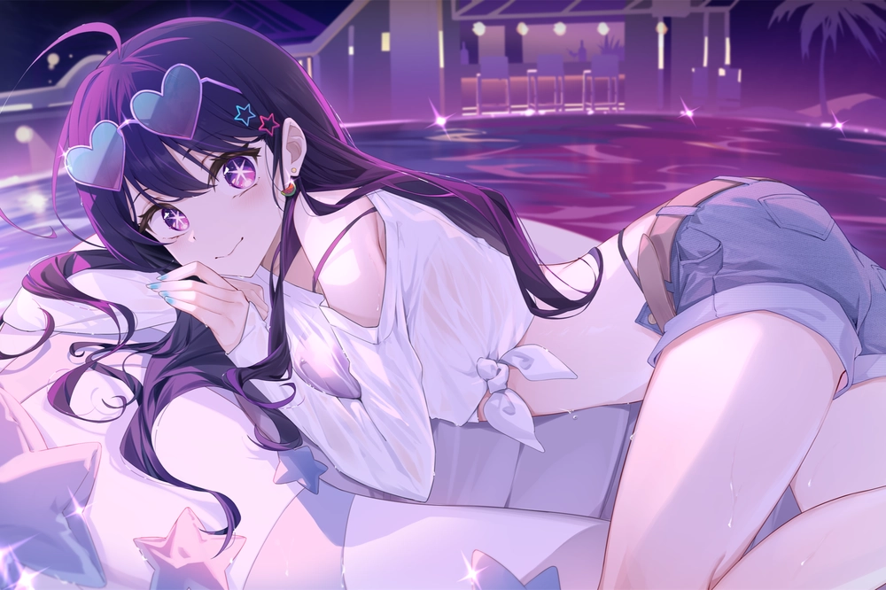 ảnh anime hoshino ai chuẩn nét