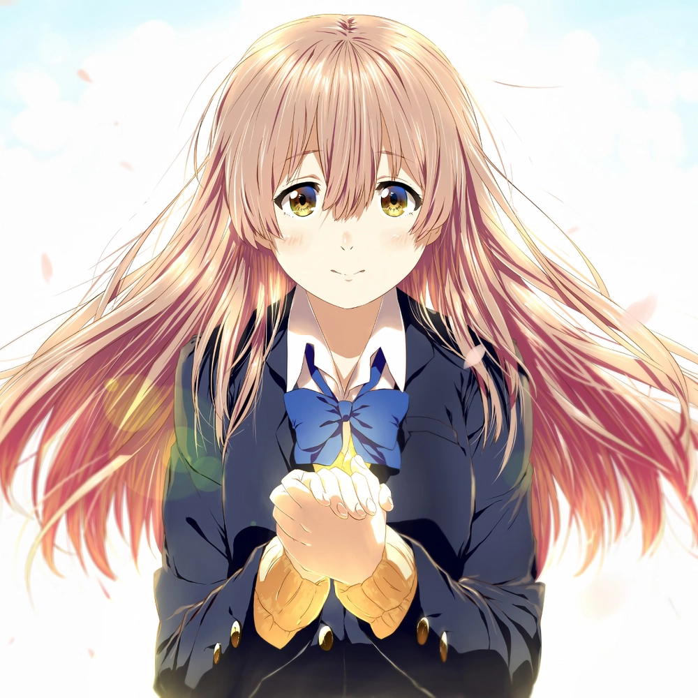 ảnh shouko nishimiya trong phim A Silent Voice 