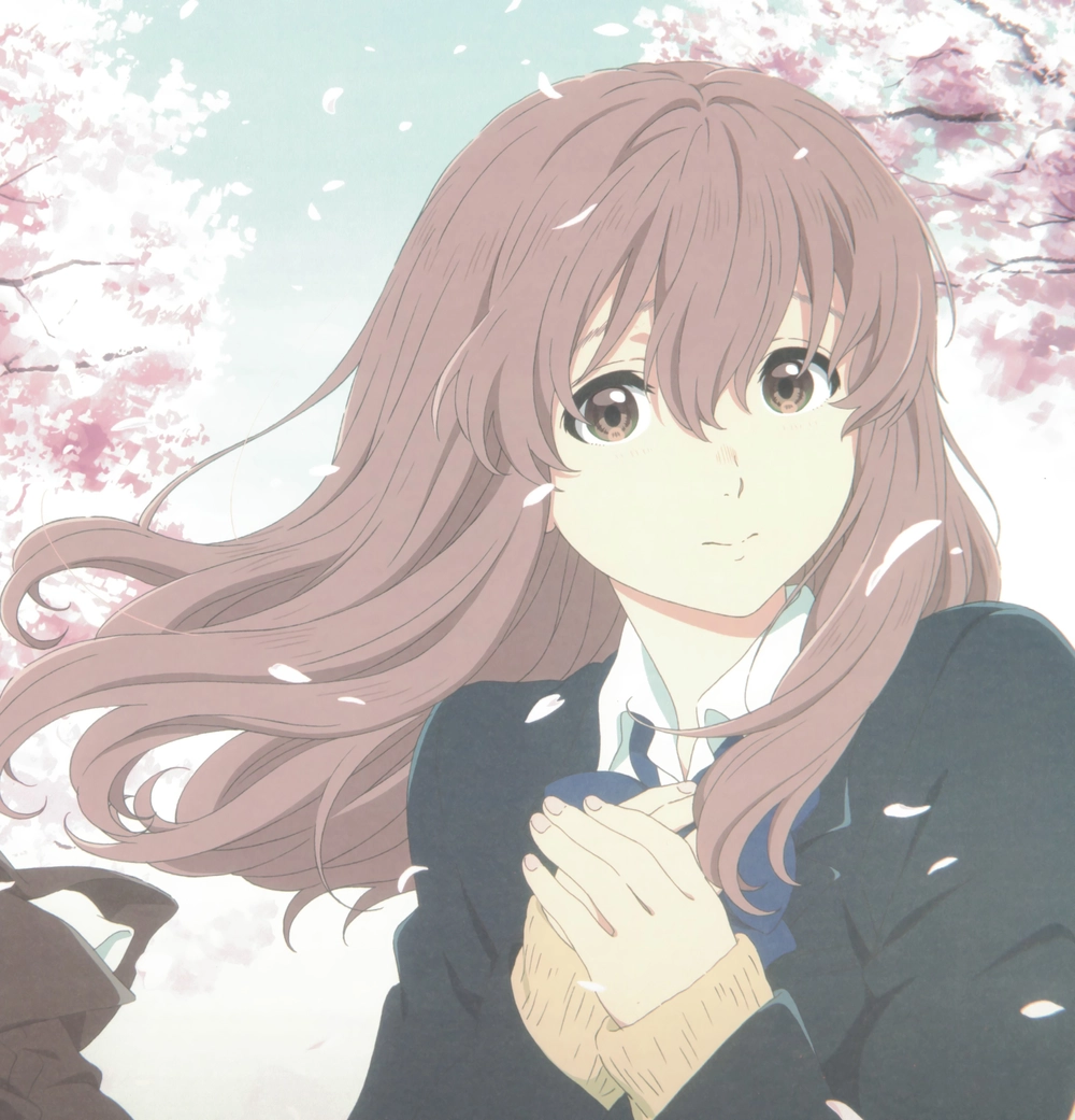 shouko nishimiya trong anime Koe no Katachi 