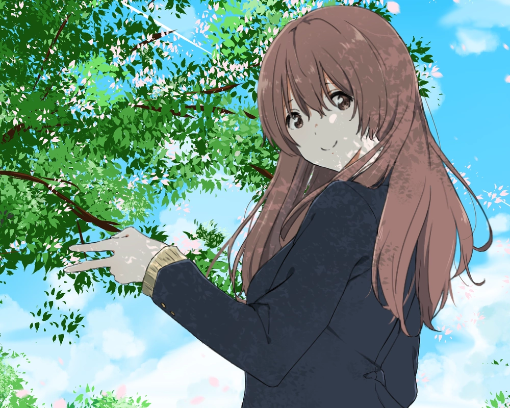 shouko nishimiya dễ thương và trầm lặng 