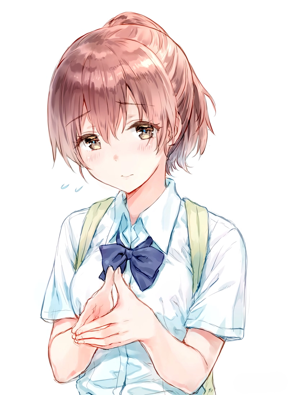 ảnh shouko nishimiya rơi nước mắt 