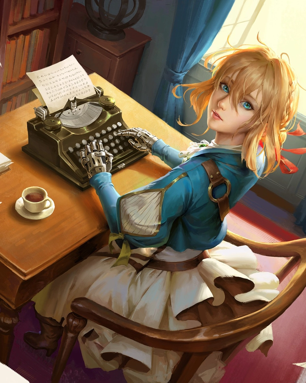 violet evergarden hồi ức không quên ảnh anime 