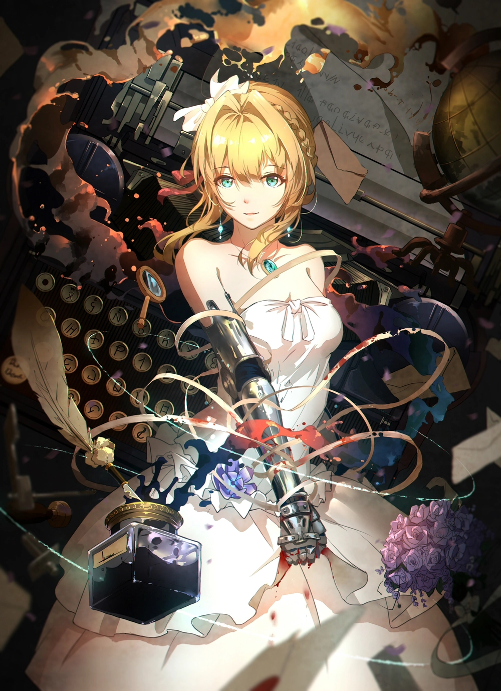 hình ảnh violet evergarden đậm chất điện ảnh 