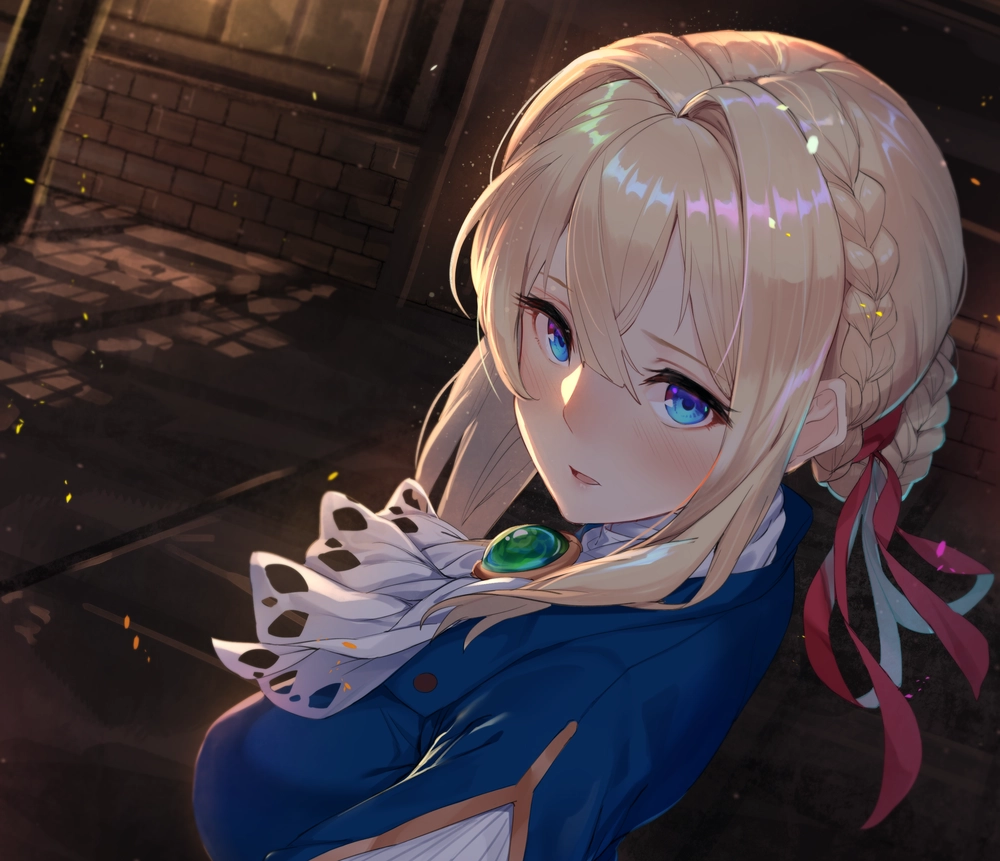 ảnh anime violet evergarden đẹp buồn