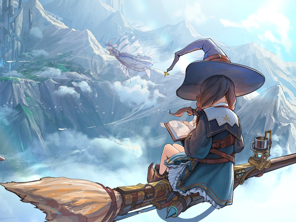 hình ảnh cô gái quay lưng đẹp anime chill 