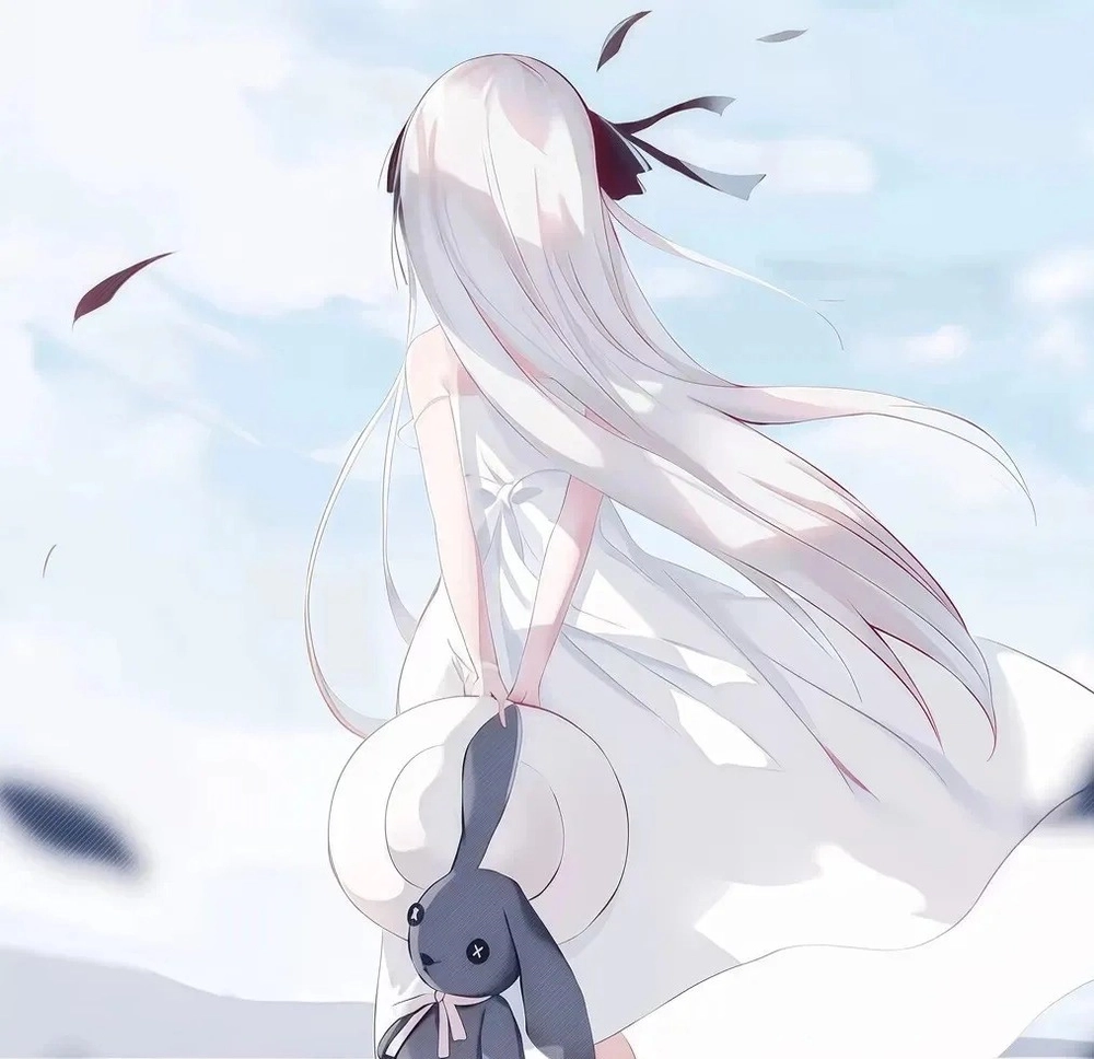 ảnh anime quay lưng tông lạnh 