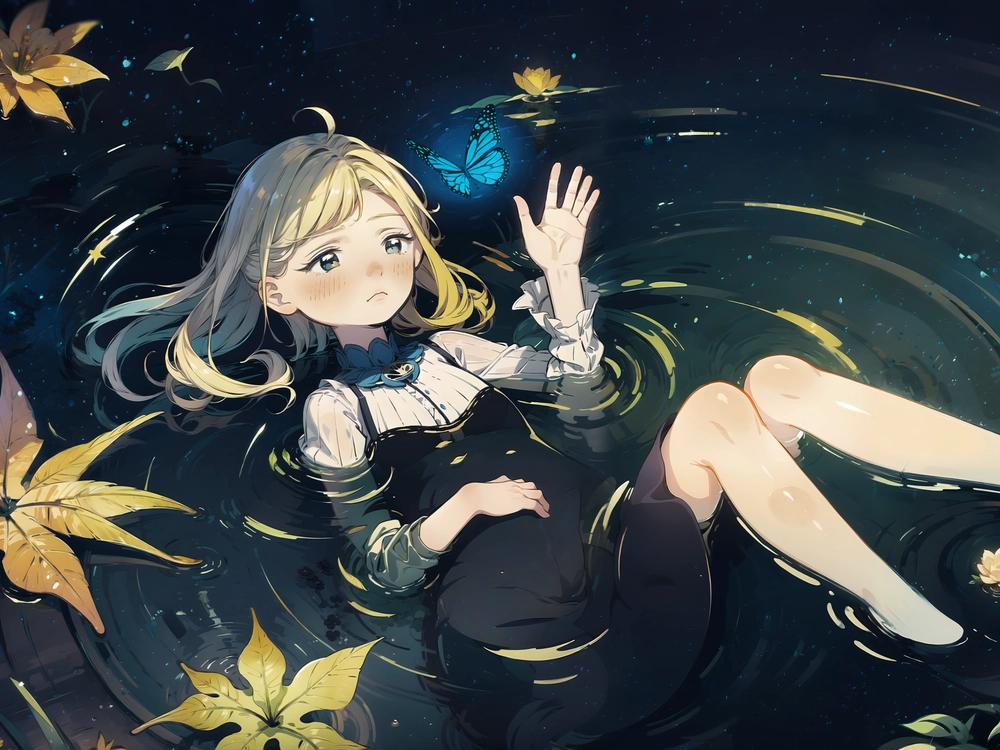 ảnh thất tình anime cô đơn lặng lẽ 