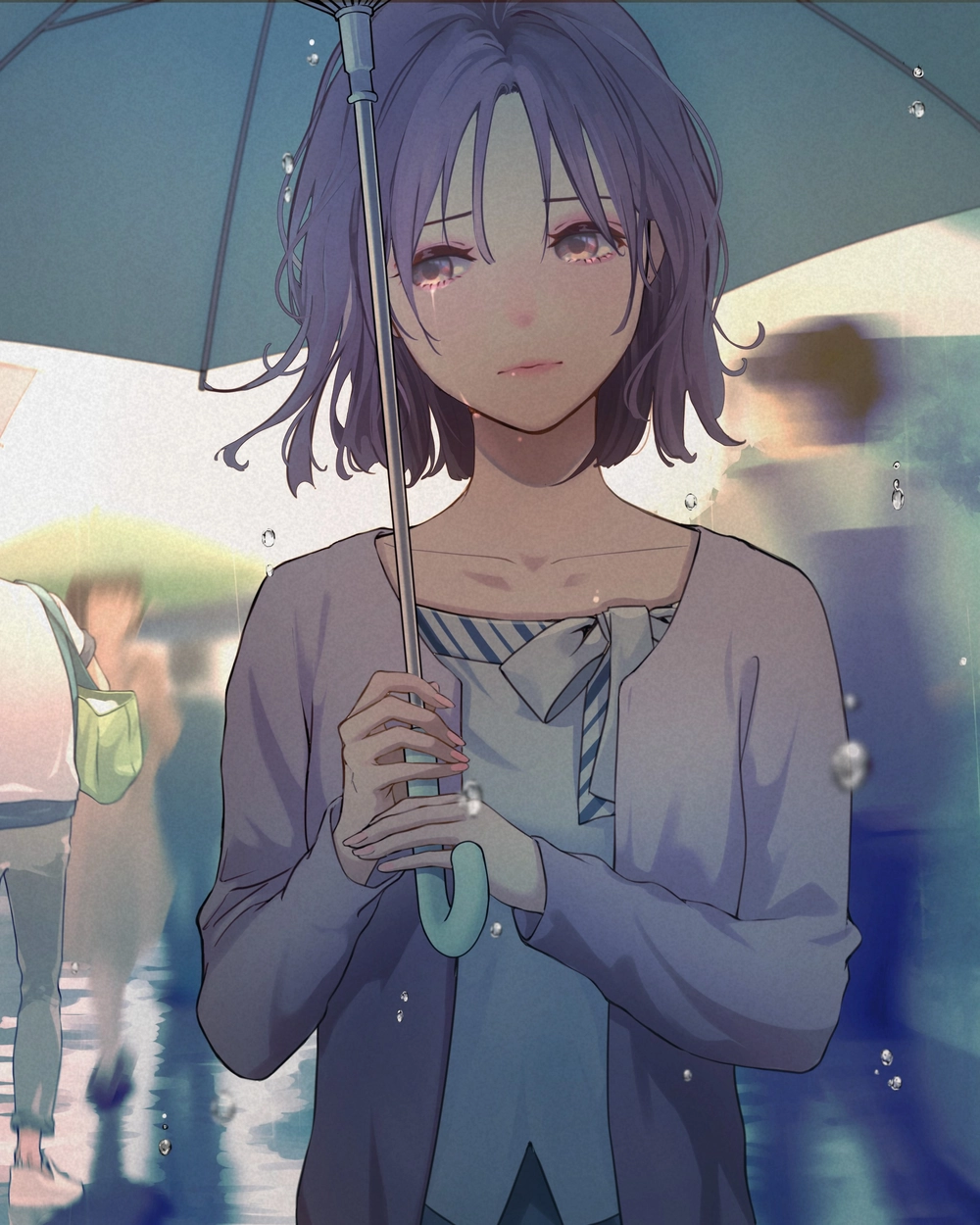 ảnh anime thất tình đẹp dùng làm avatar 