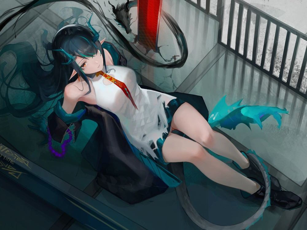 anime nữ lạnh lùng vô cảm nét đẹp lạnh