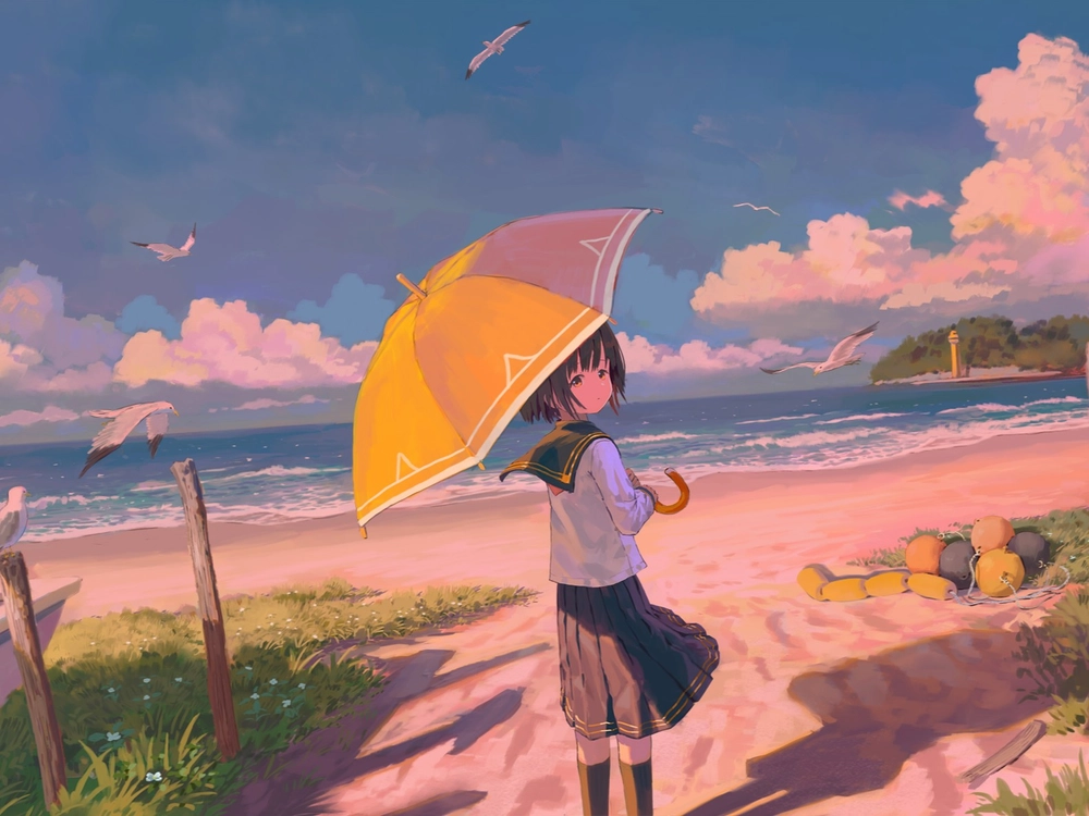 ảnh anime lạnh lùng vô cảm