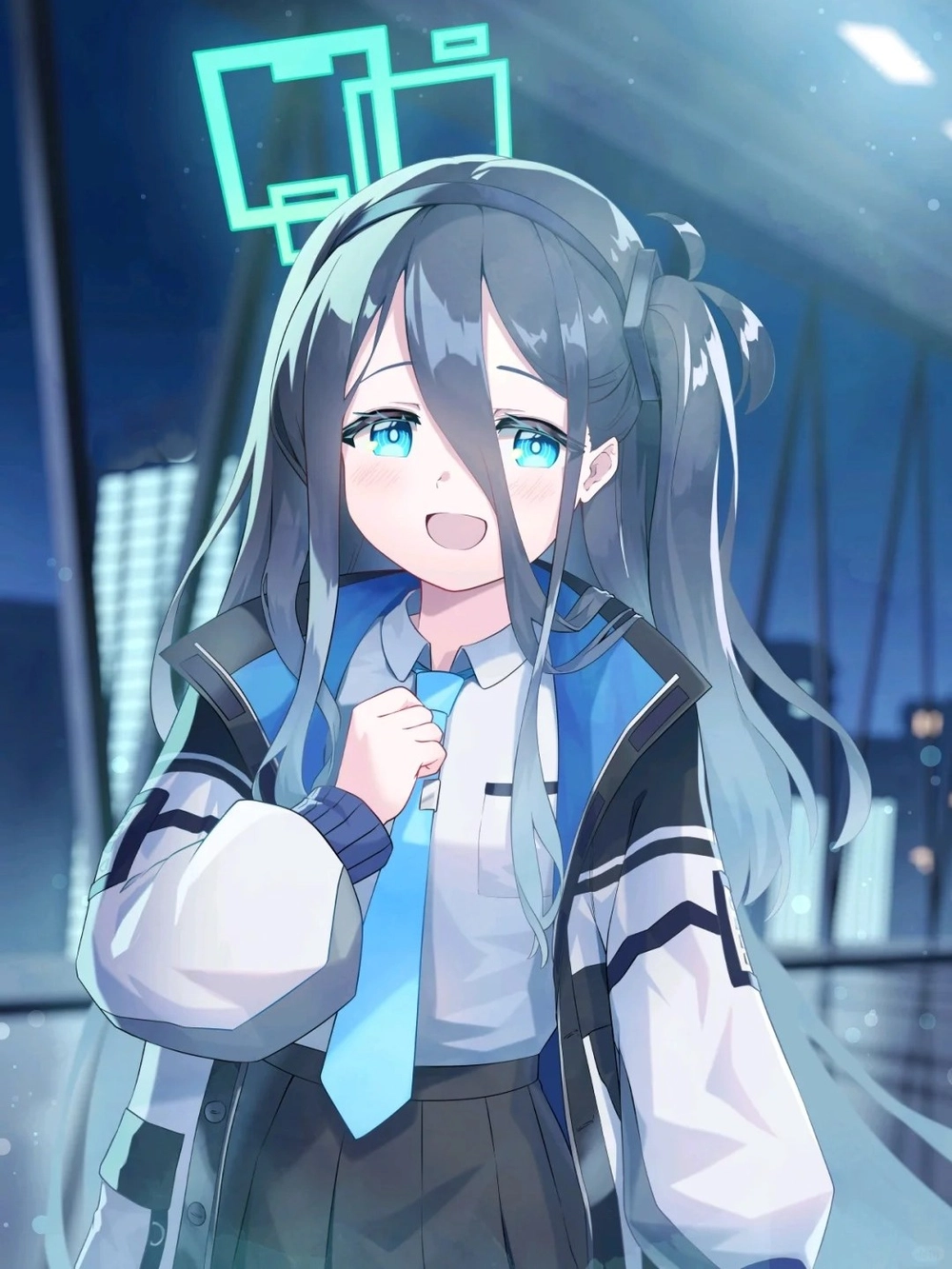 ảnh tendou alice đang cười 