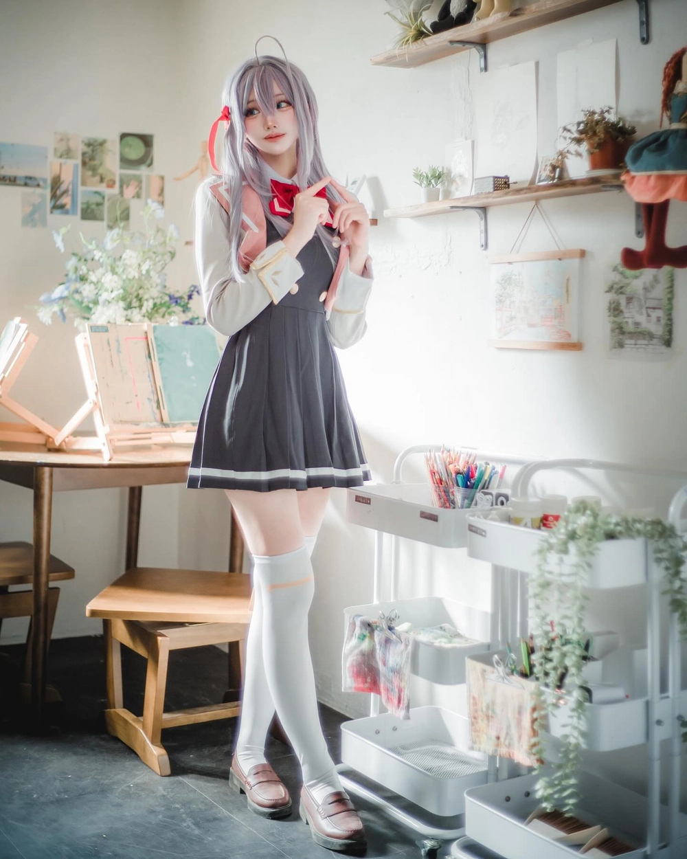 arya cosplay anime sắc nét 