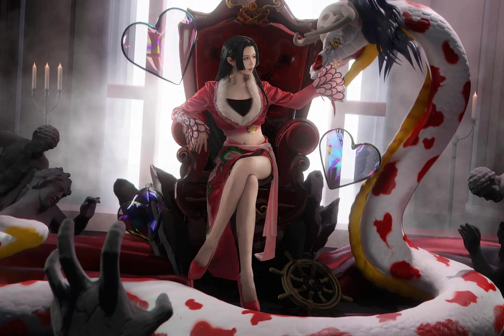 ảnh cosplay boa hancock 