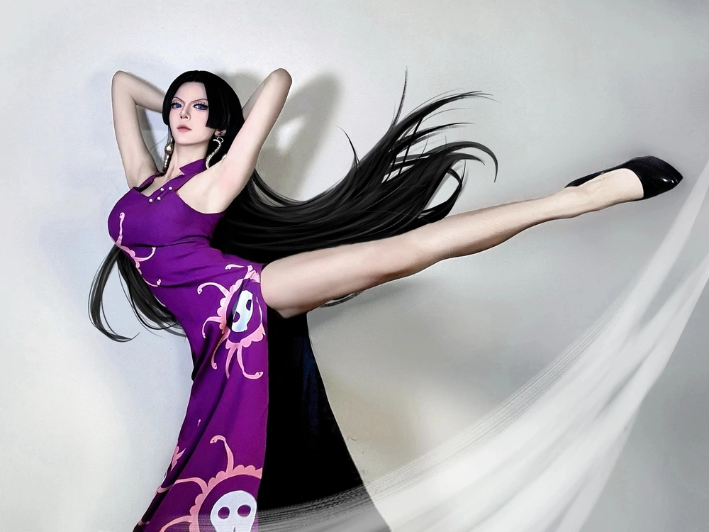 ảnh anime boa hancock cosplay 