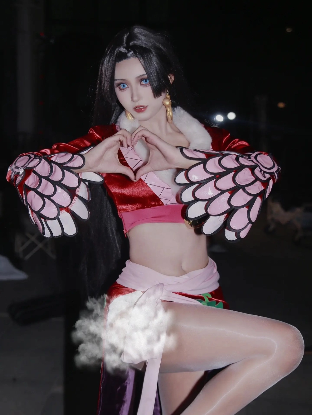 hình cosplay hancock boa one piece 