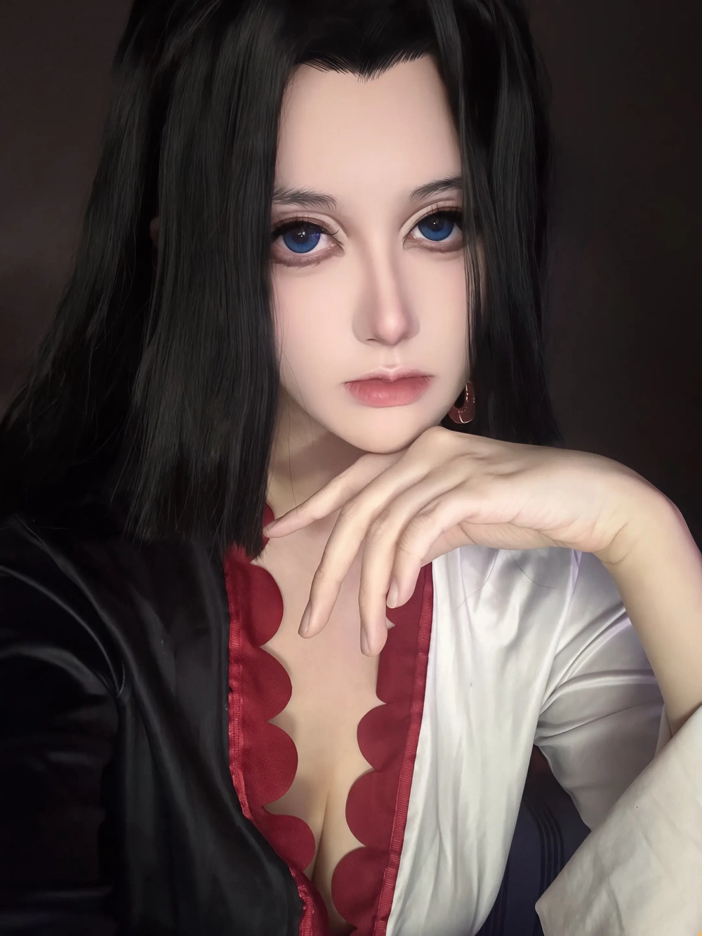 hancock boa cosplay trong anime 