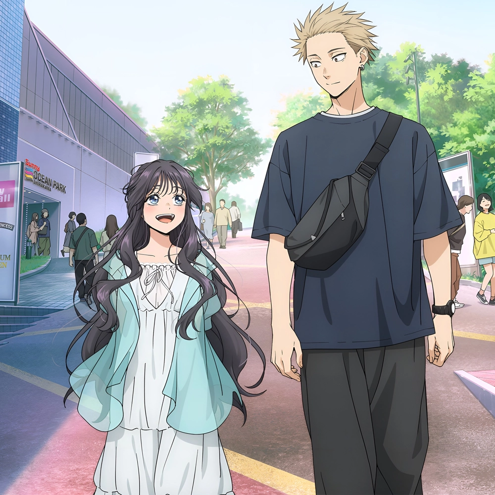 ảnh đôi Waguri Kaoruko x Rintaro ngọt ngào 