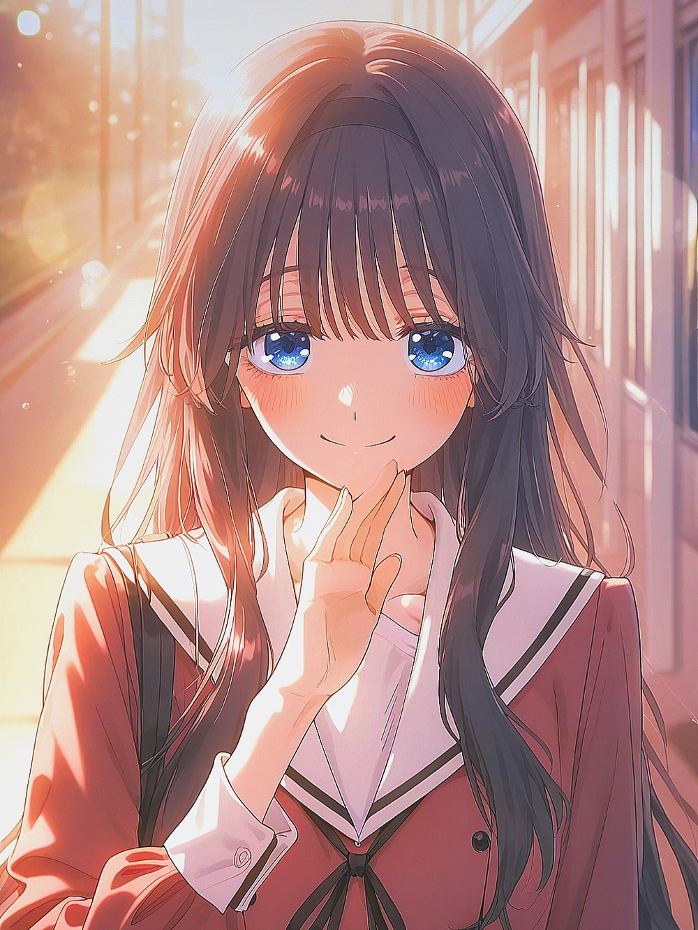 ảnh Kaoruko Waguri cute girl 