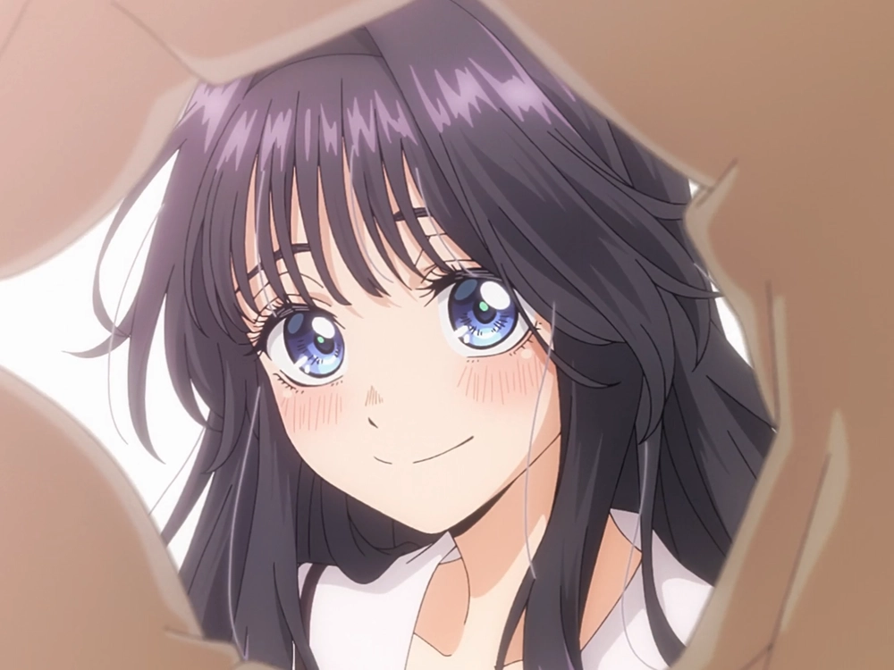 Waguri Kaoruko trong anime 