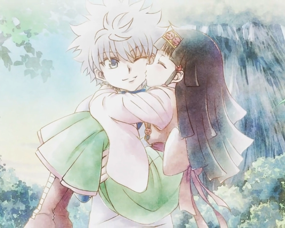 ảnh anime killua cute nhẹ nhàng