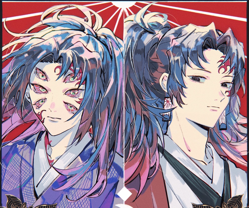 ảnh kokushibou vs yoriichi 4k 