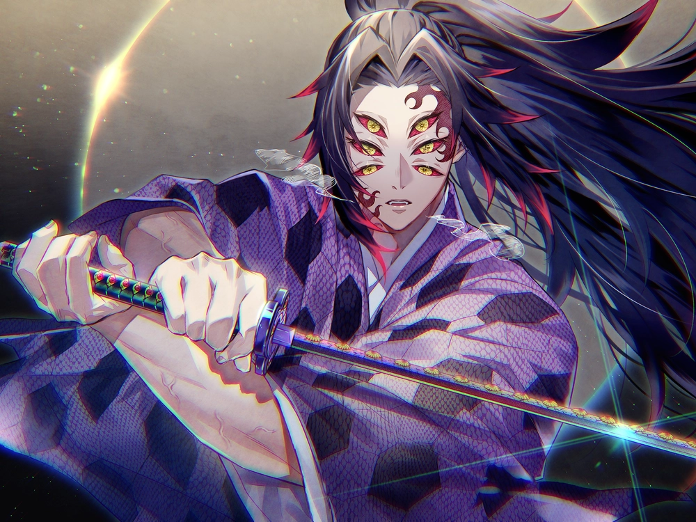 hình ảnh kokushibou anime ấn tượng 