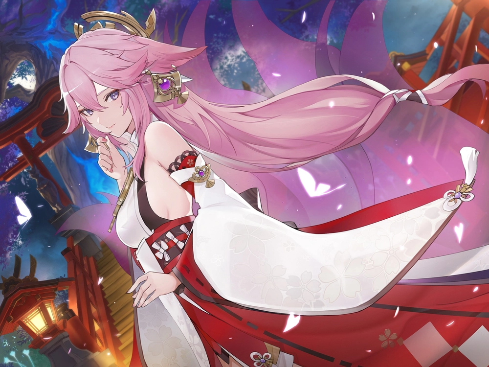 hình yae miko 4k 