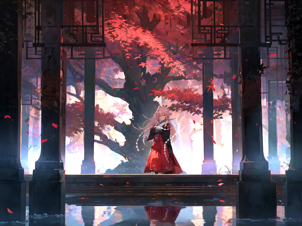 yae miko genshin 