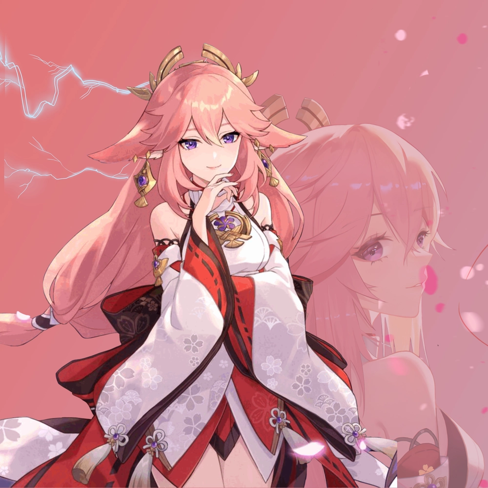yae miko cute 