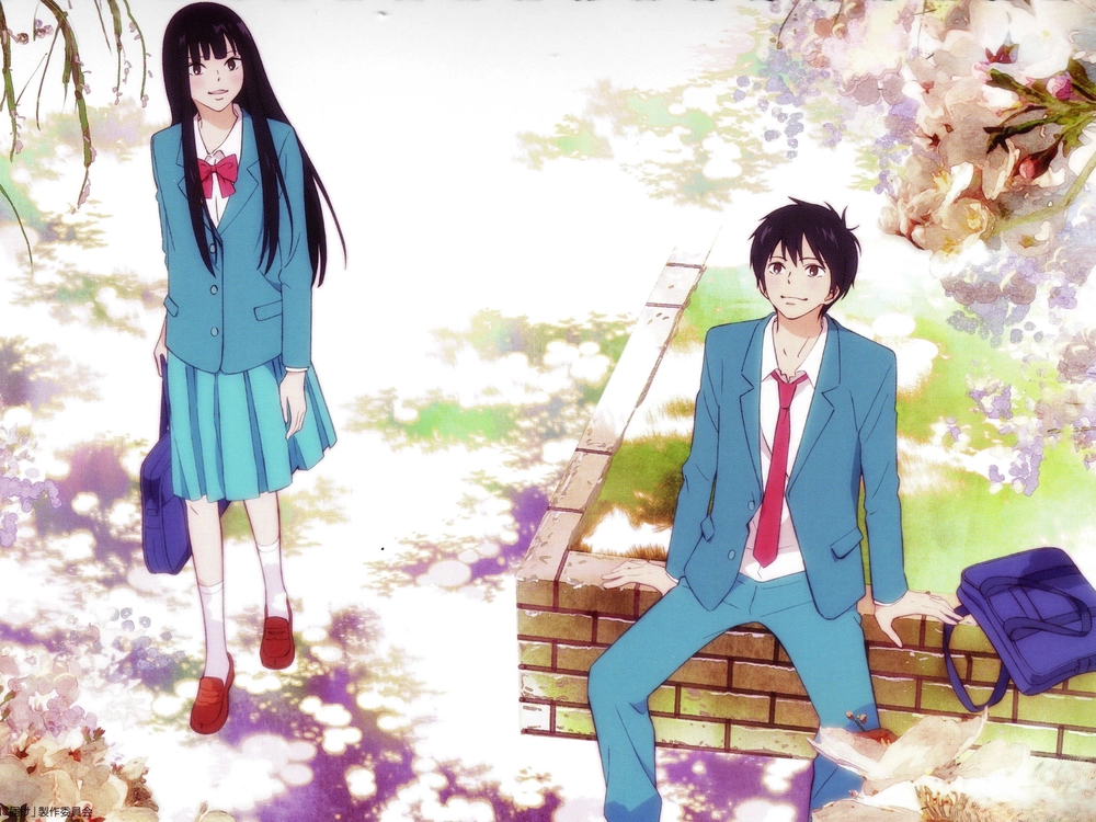 hình ảnh anime tình yêu học đường dễ thương 