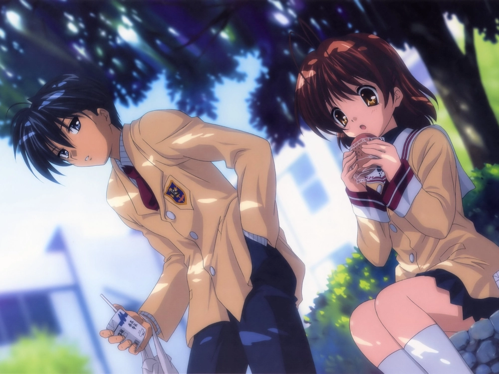 hình ảnh anime học đường nghệ thuật 