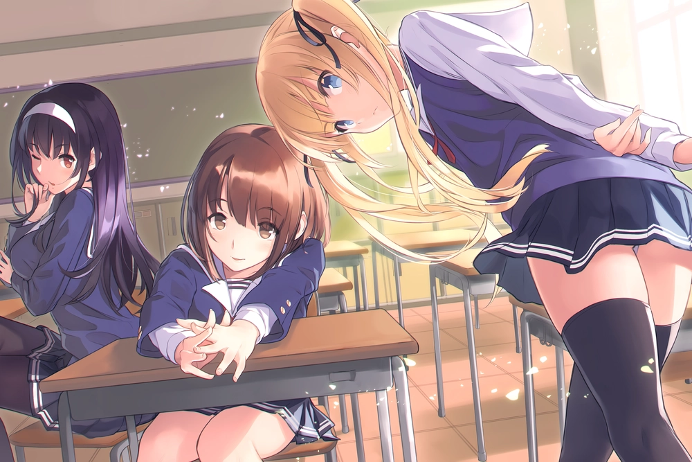 anime học đường tình cảm học trò 