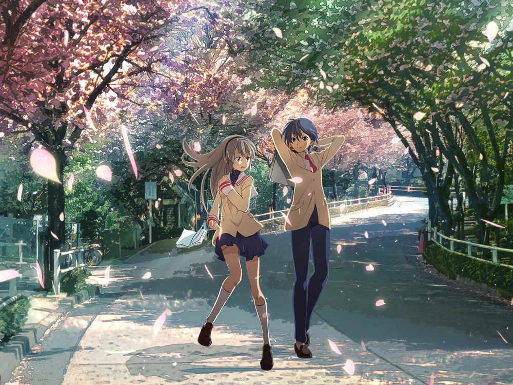 anime học đường hài hước học trò 