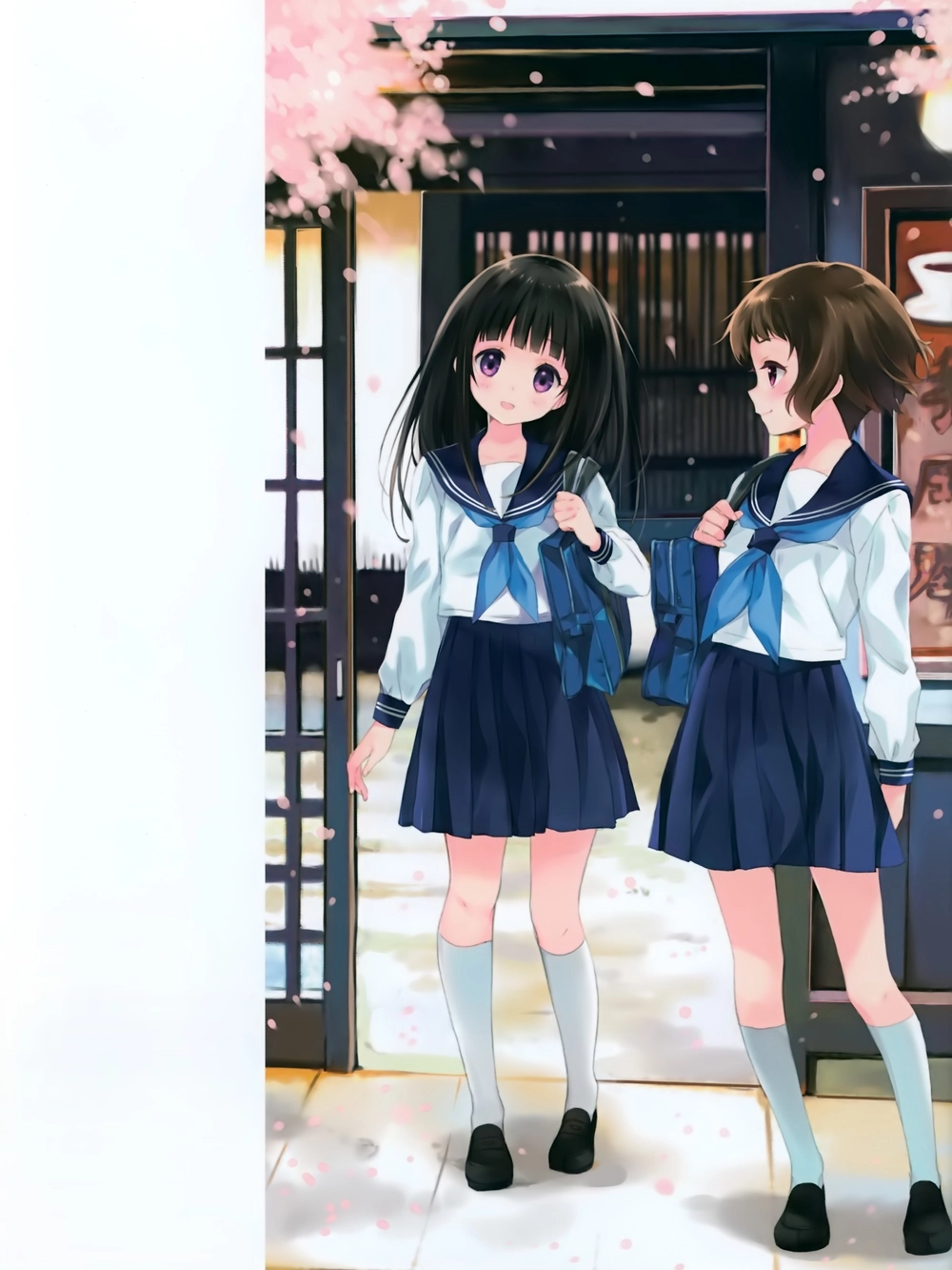 ảnh anime học đường tình yêu nhẹ nhàng 