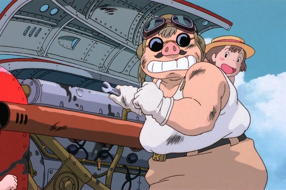 hình anime làm việc trong phim 
