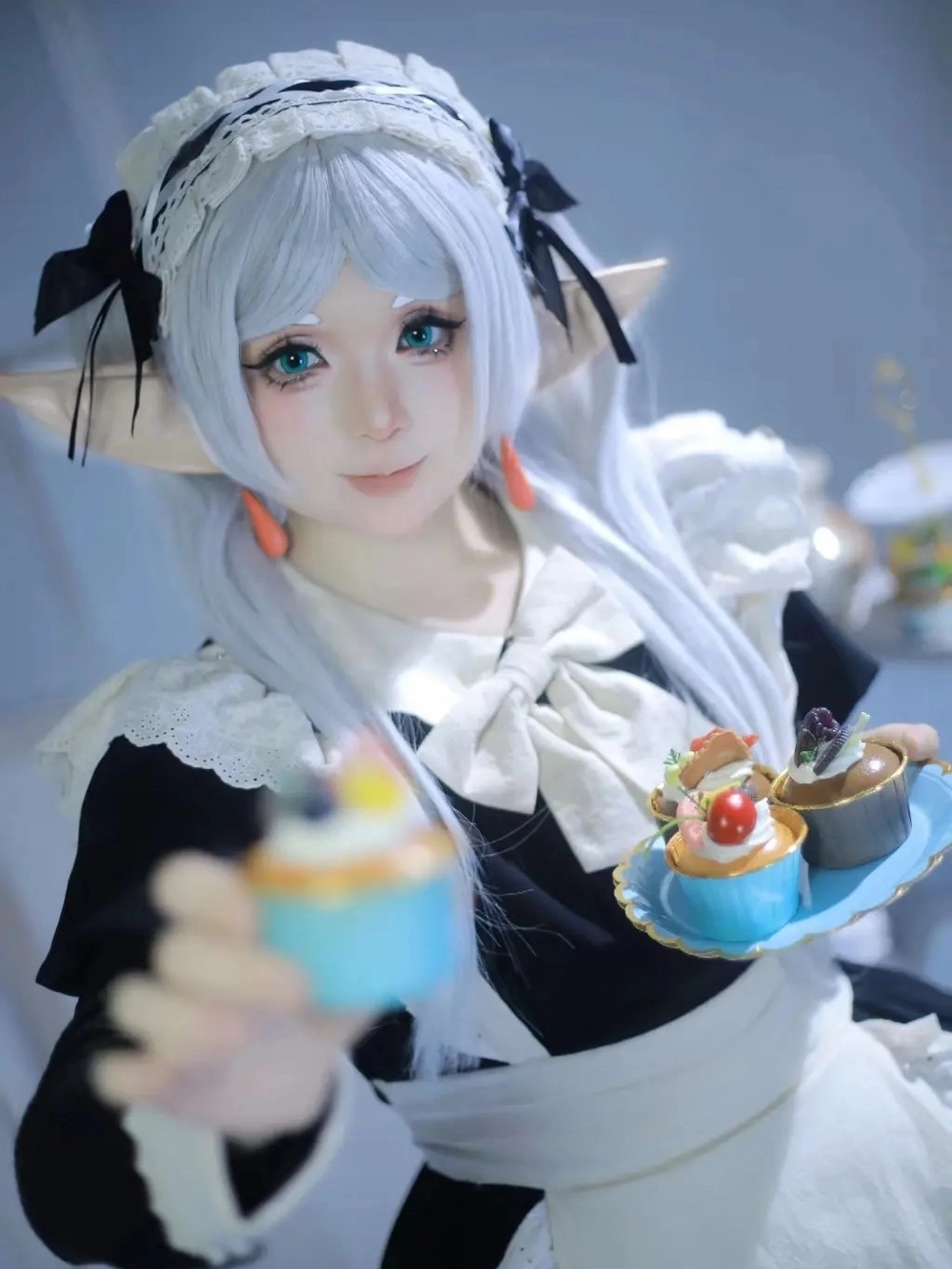 hình ảnh cosplay hầu gái đẹp 