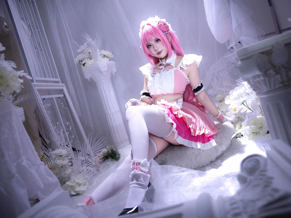 ảnh gái cosplay hầu gái dễ thương 