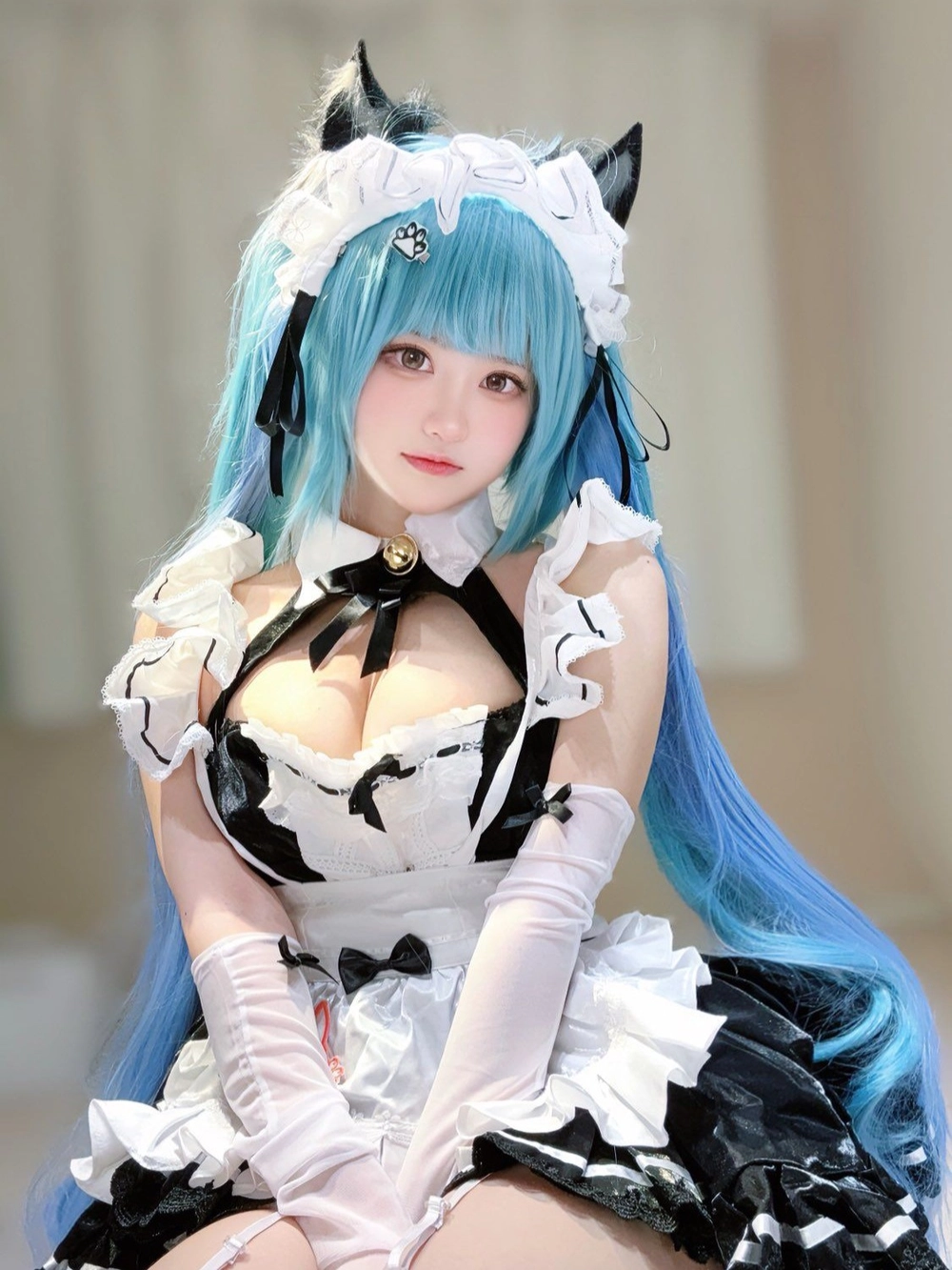 hình ảnh cosplay hầu gái full hd 