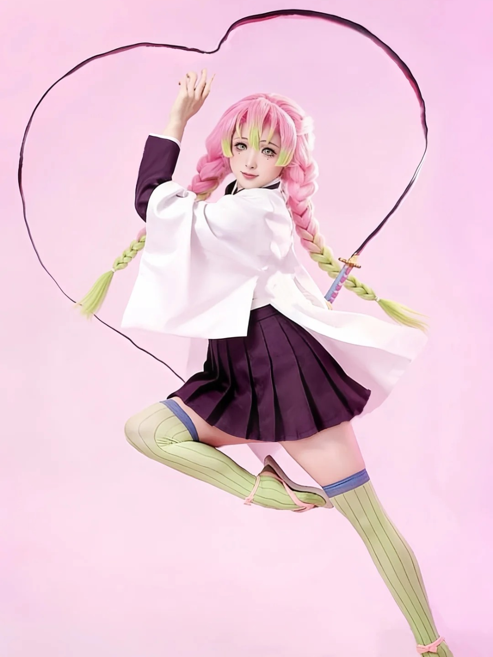 Ngắm ngay 216+ ảnh Mitsuri Kanroji cosplay siêu đỉnh