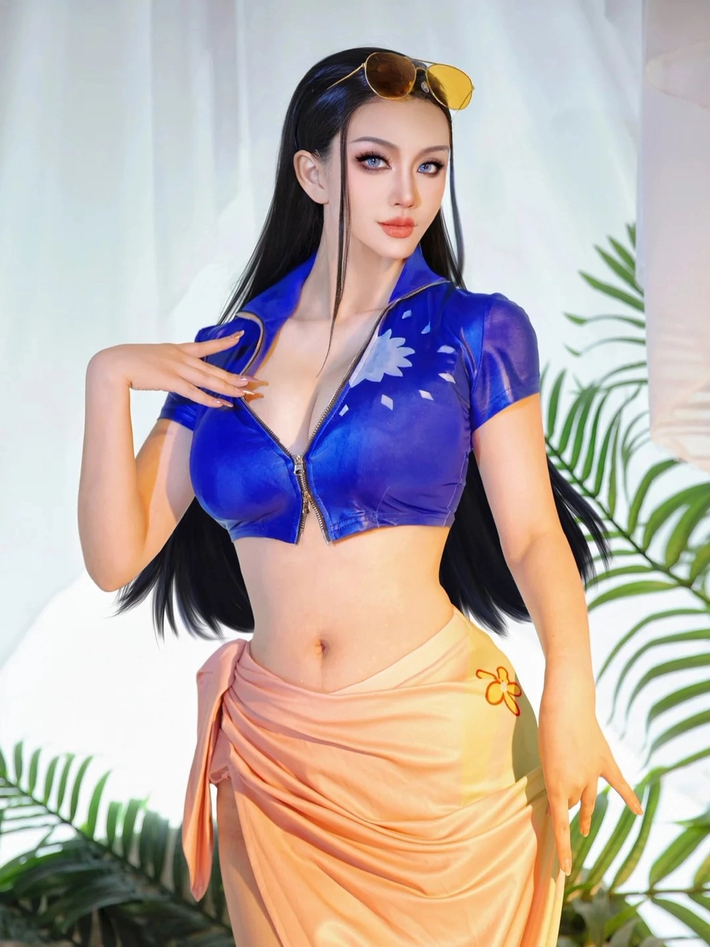 nico robin bikini cosplay 