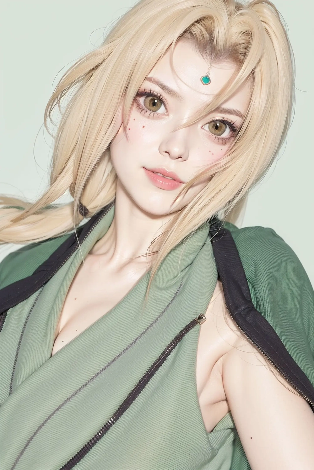 cosplay tsunade naruto cận cảnh 