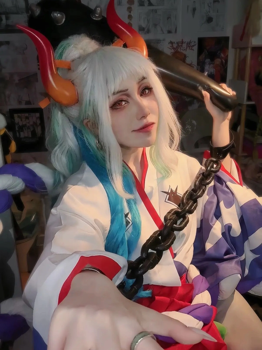 ảnh yamato one piece cosplay đẹp 