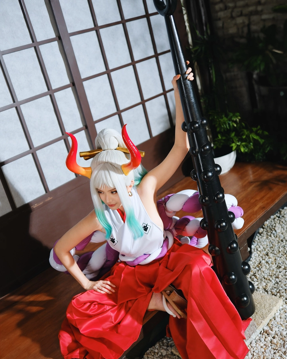 ảnh cosplay yamato phong cách anime 