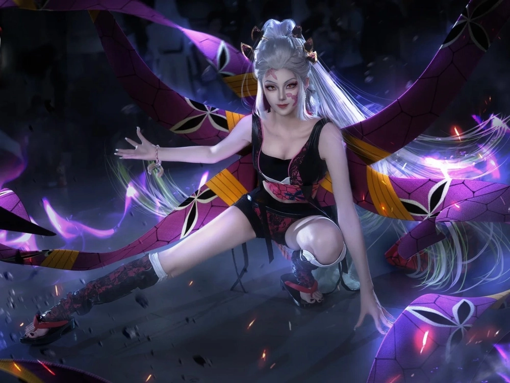 ảnh cosplay daki full body 