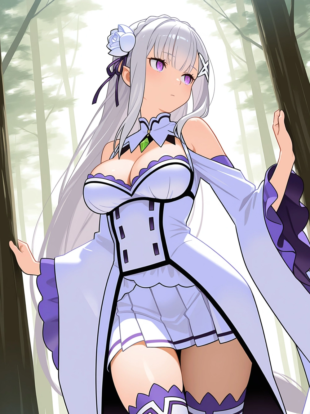 ảnh emilia re zero đẹp nhất