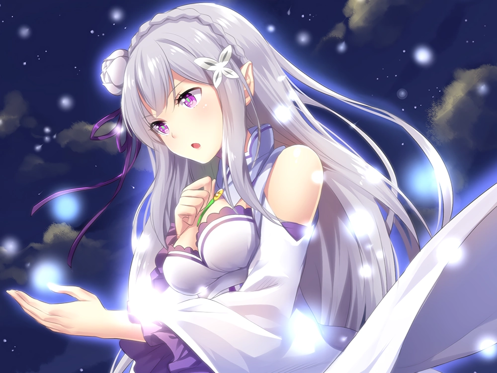 emilia re zero hình ảnh full HD 